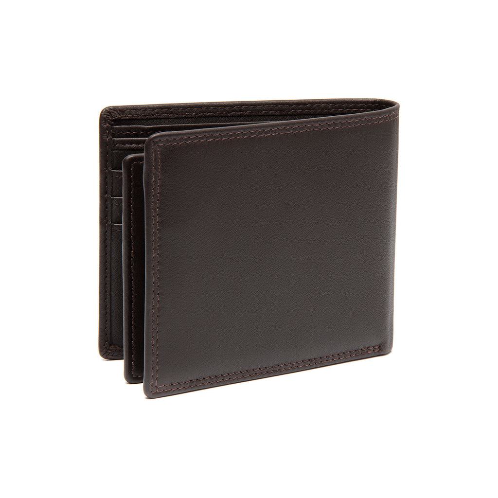 Leder Portemonnaie Braun Nappa Seri