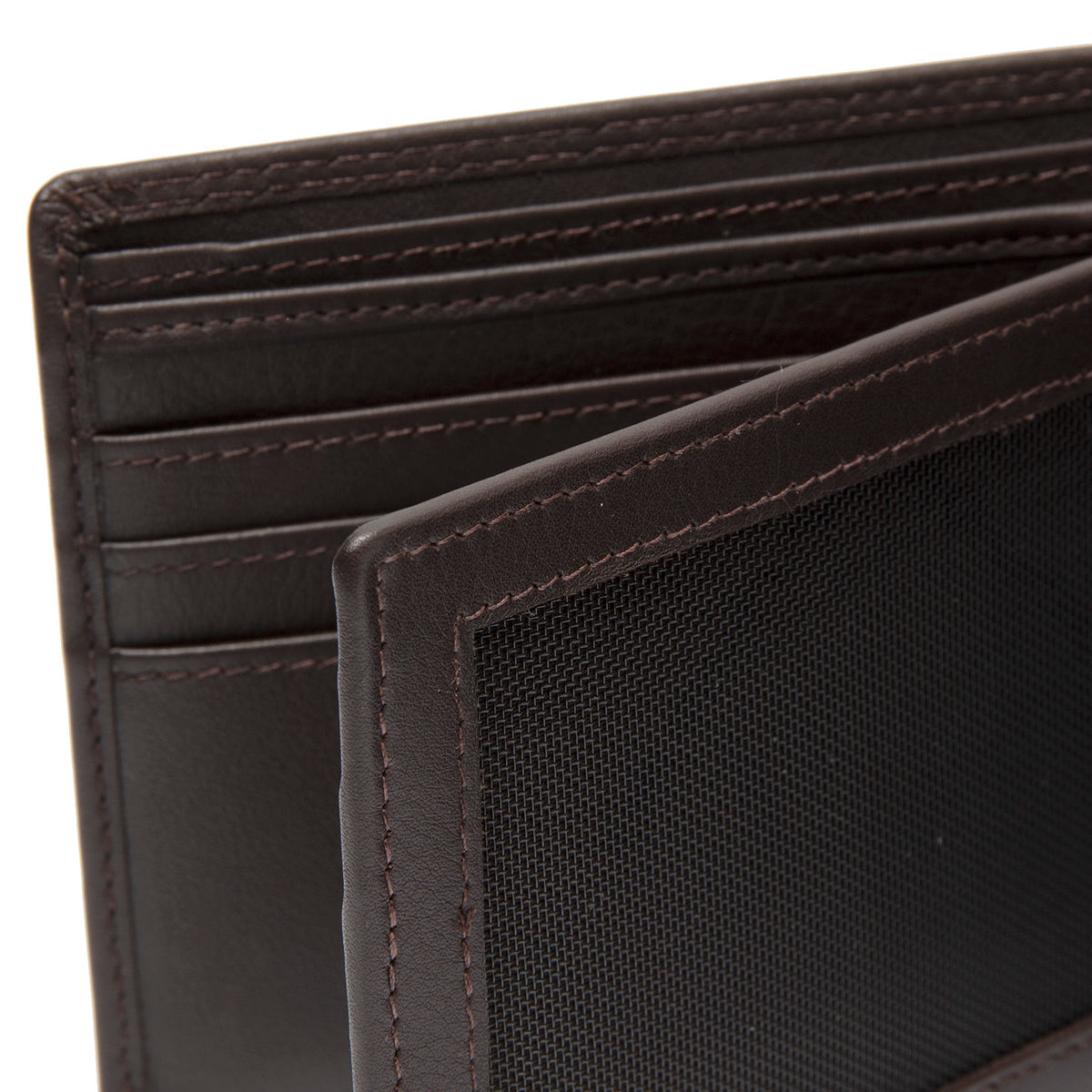 Leder Portemonnaie Braun Nappa Seri