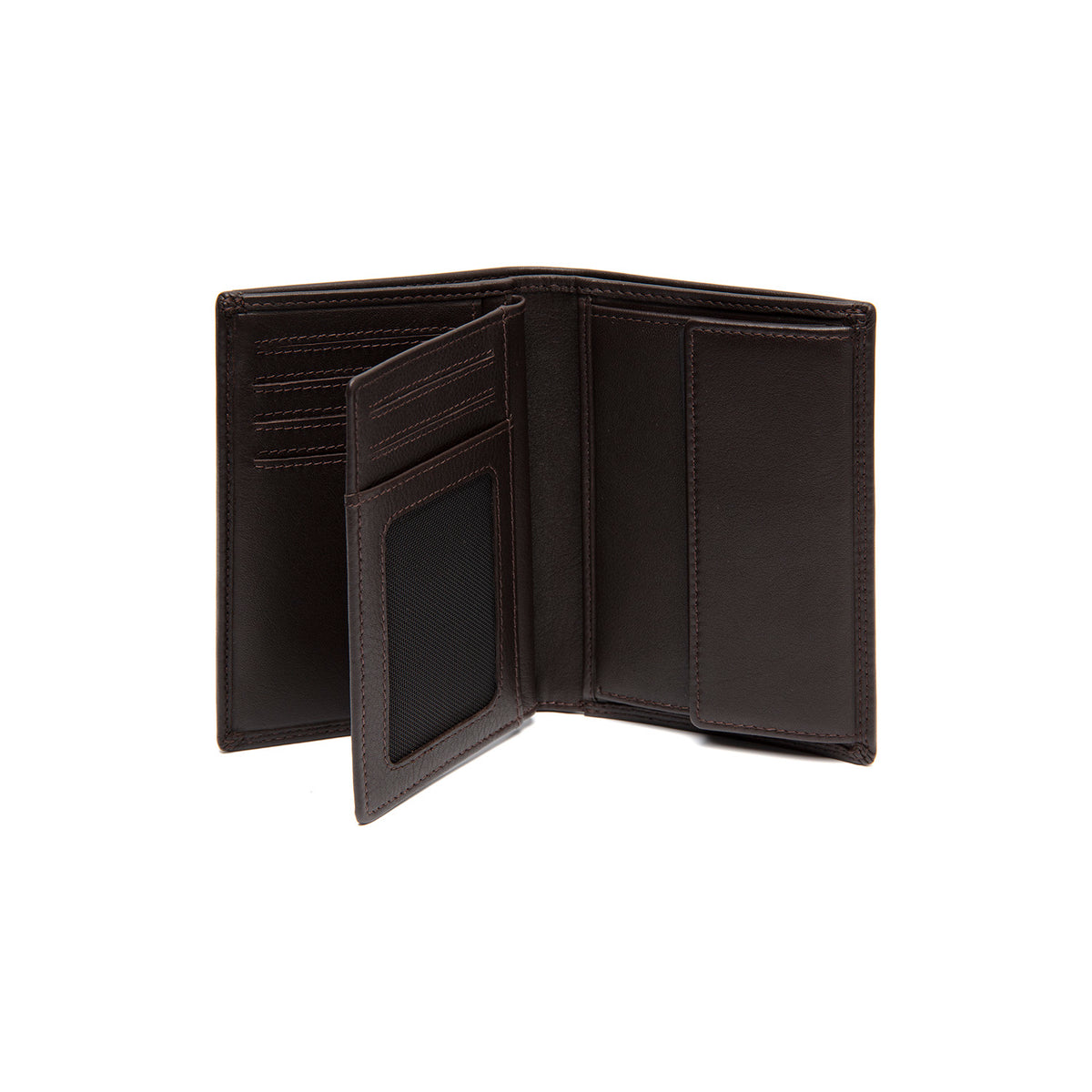 Leder Portemonnaie Braun Nappa Seri