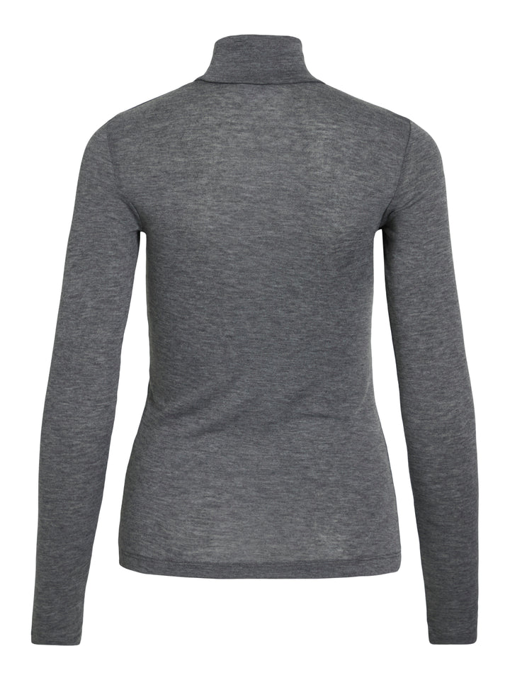 VINELLIE L/S ROLLNECK TOP