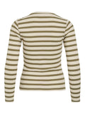 VIAMELIE O-NECK L/S TOP/PB
