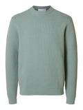 SLHDANE LS KNIT STRUCTURE CREW NECK