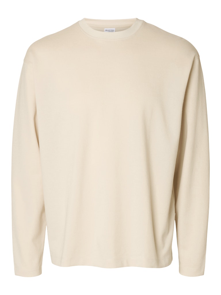 SLHLOOSEOSCAR LS O-NECK TEE NOOS