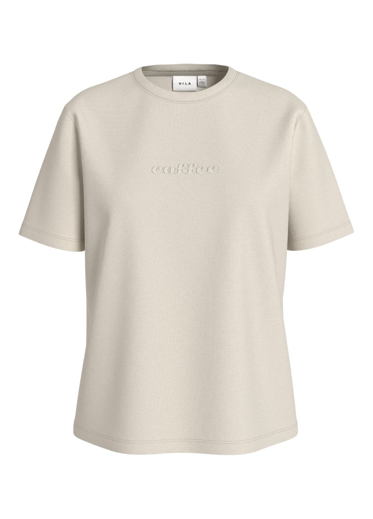 VISYBIL COFFEE O-NECK S/S T-SHIRT/D