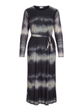 VIVOLETTIS MAI O-NECK MIDI DRESS/PB