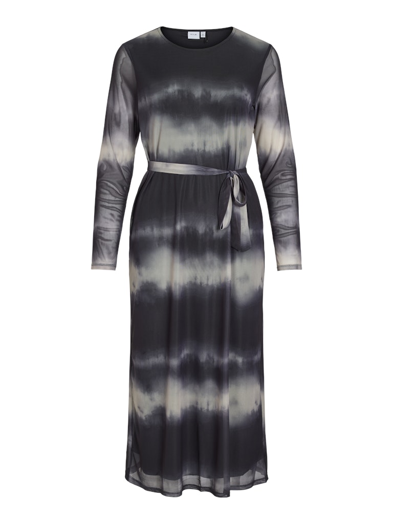 VIVOLETTIS MAI O-NECK MIDI DRESS/PB