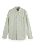 Regular fit striped oxford shirt