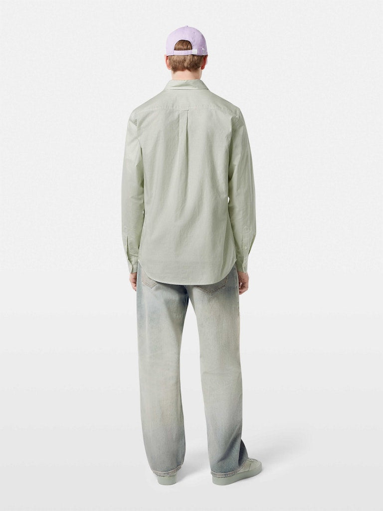 Regular fit striped oxford shirt