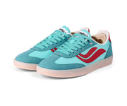 Turquoise/Red/Light