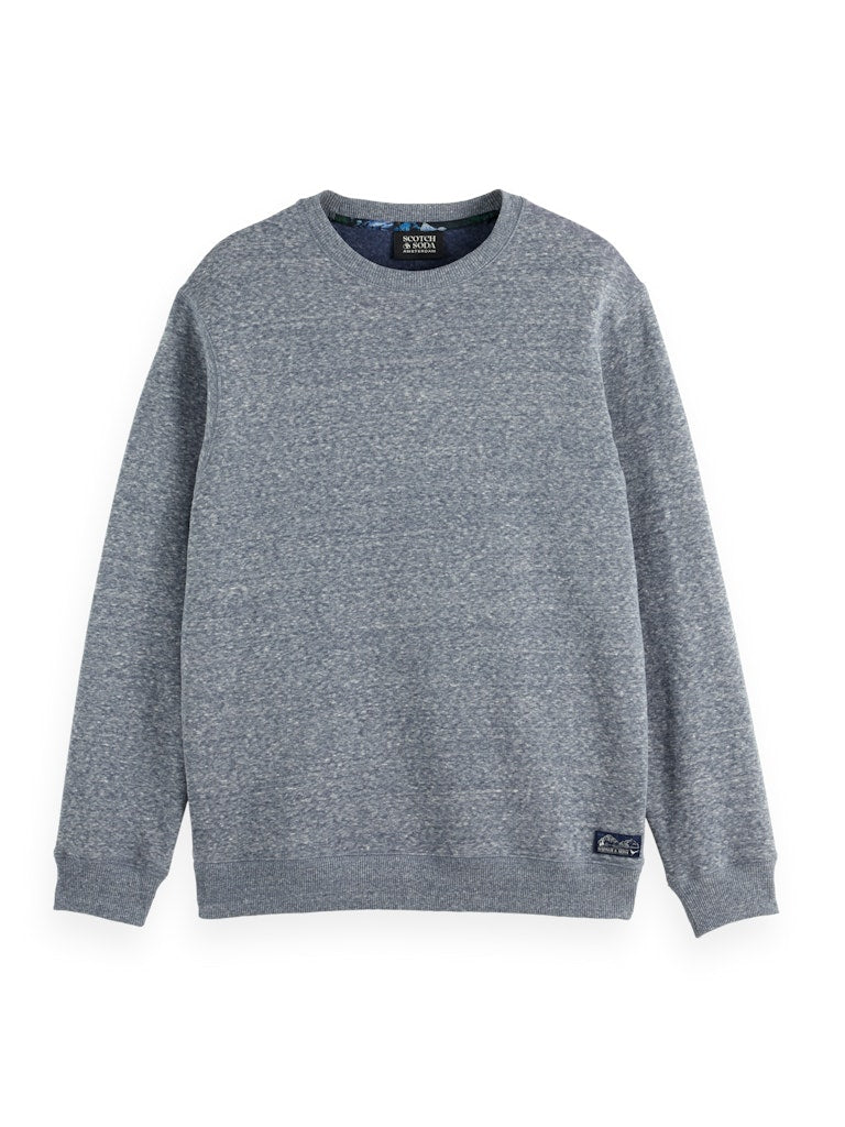 Melange Crew Neck Sweatshirt