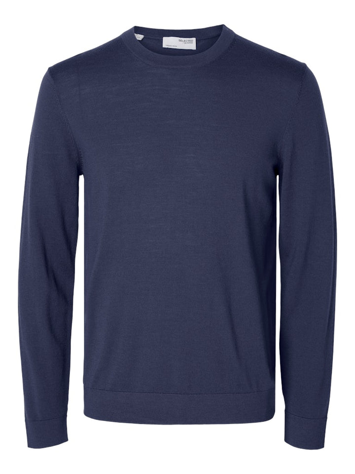 SLHTRAY LS KNIT MERINO CREW NECK NO