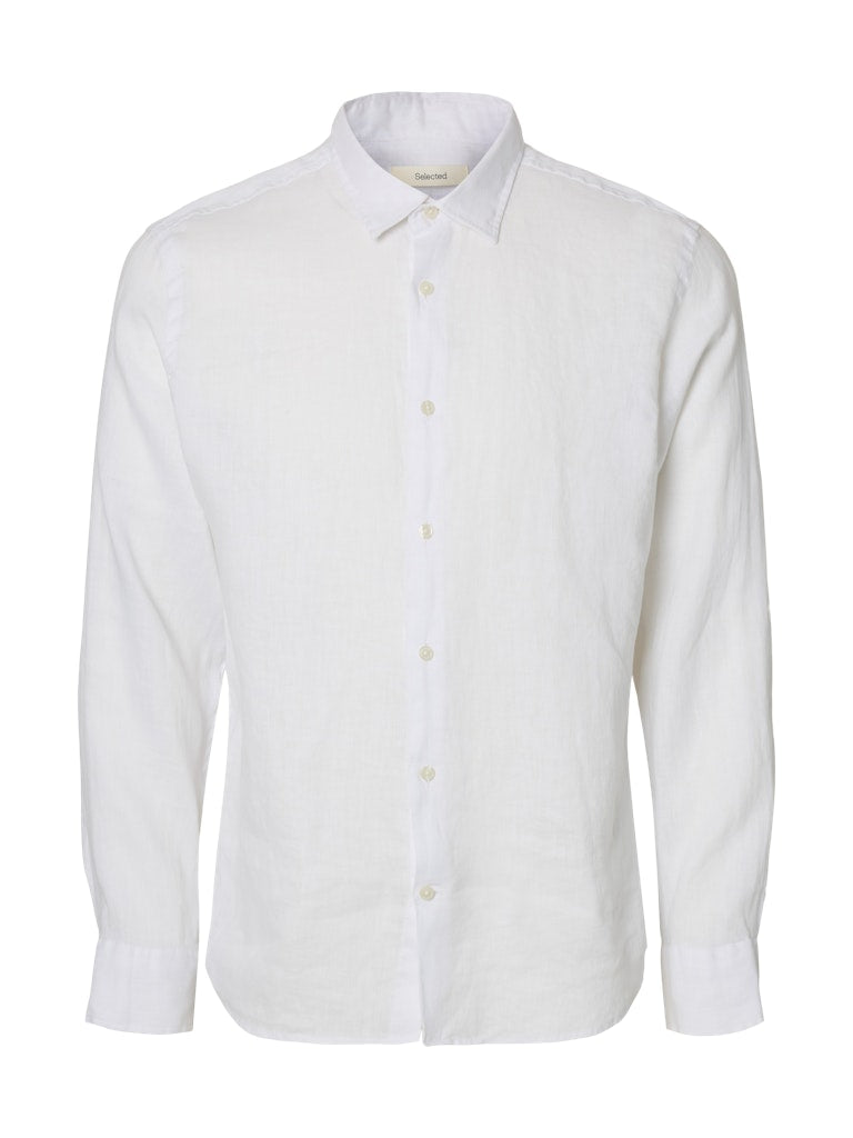 SLHREGKYLIAN-LINEN SHIRT LS CLASSIC