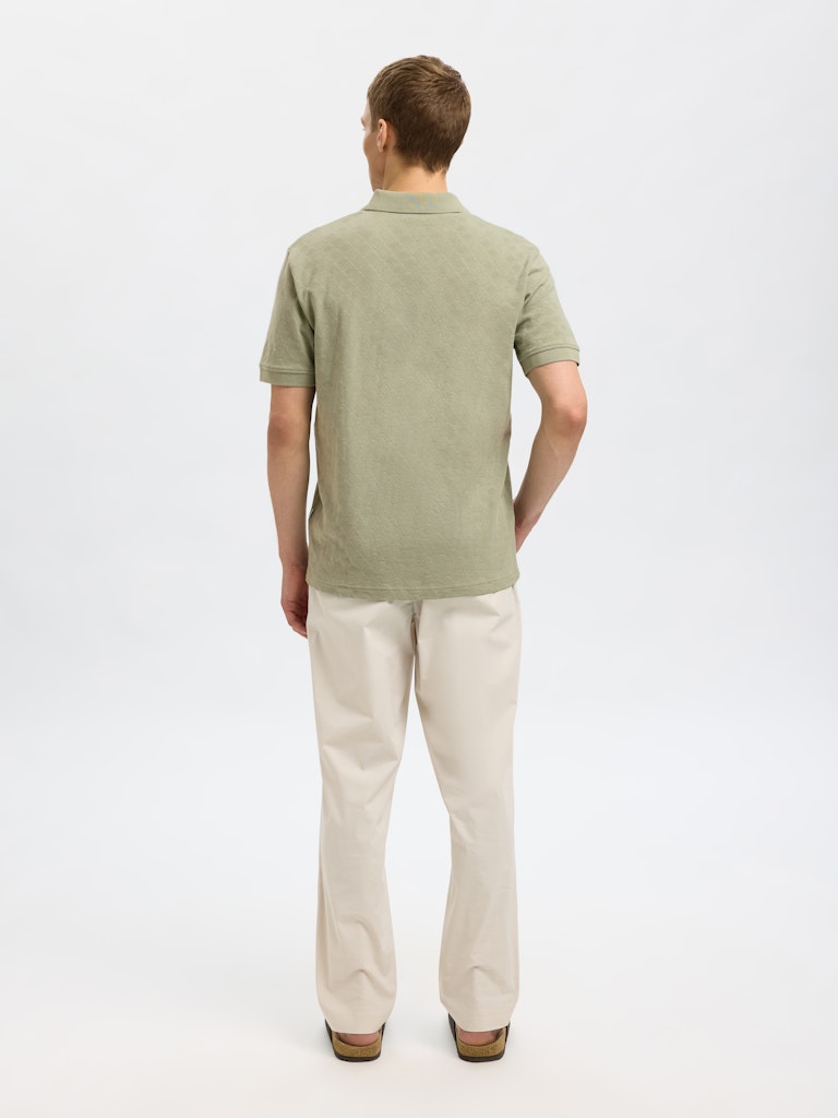 SLHPAUL JACQUARD SS POLO