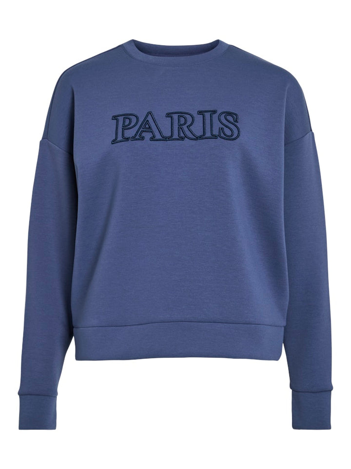 VIREFLECT CITY O-NECK L/S TOP/LC