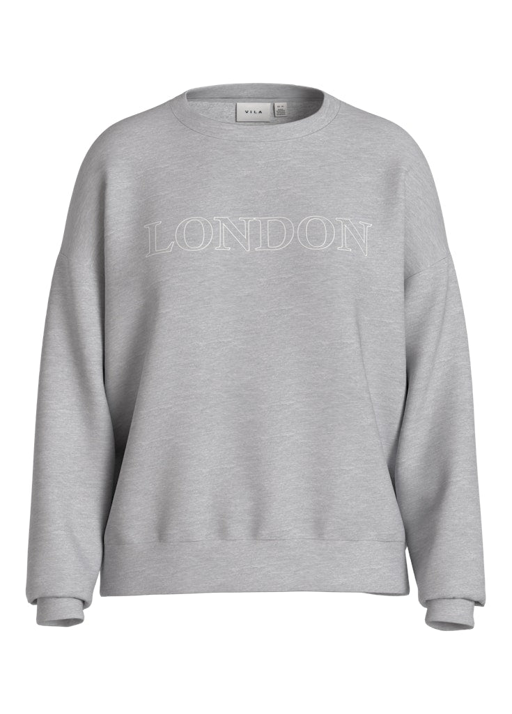 VIREFLECT CITY O-NECK L/S TOP/LC