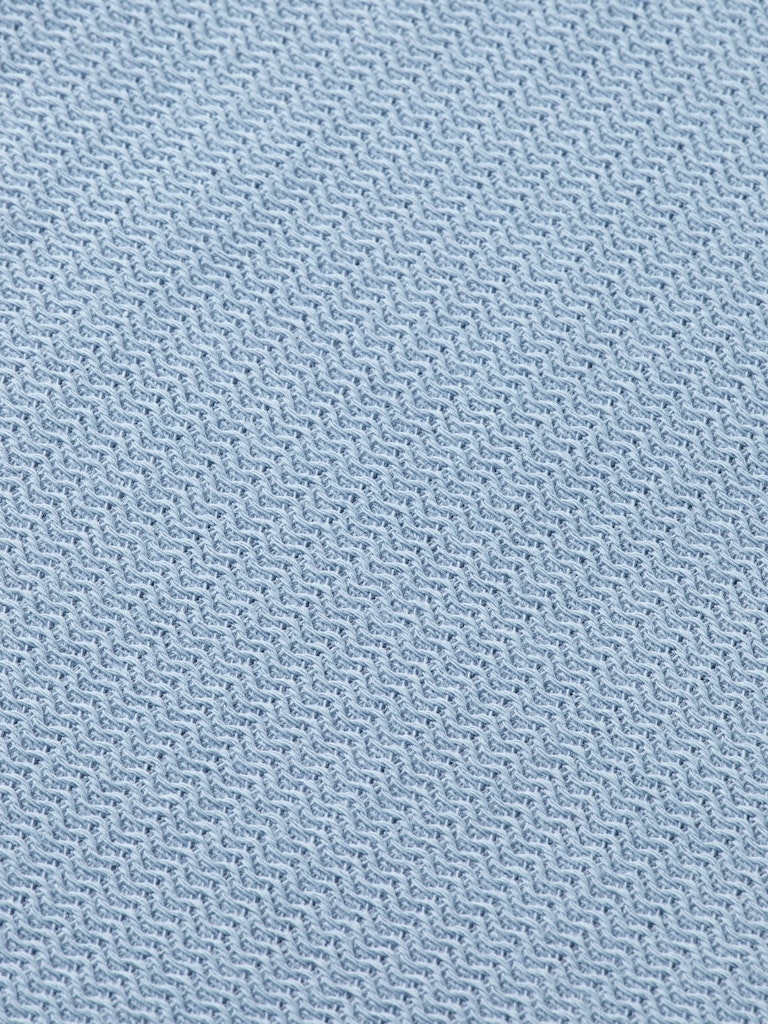 Relaxed-fit structured polo