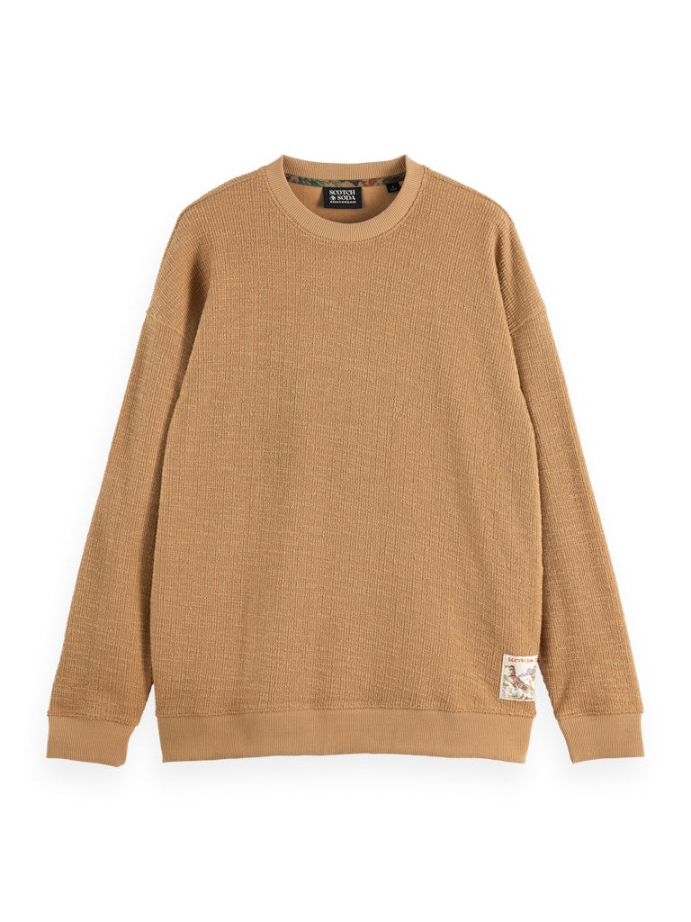 Textured Sweatshirt