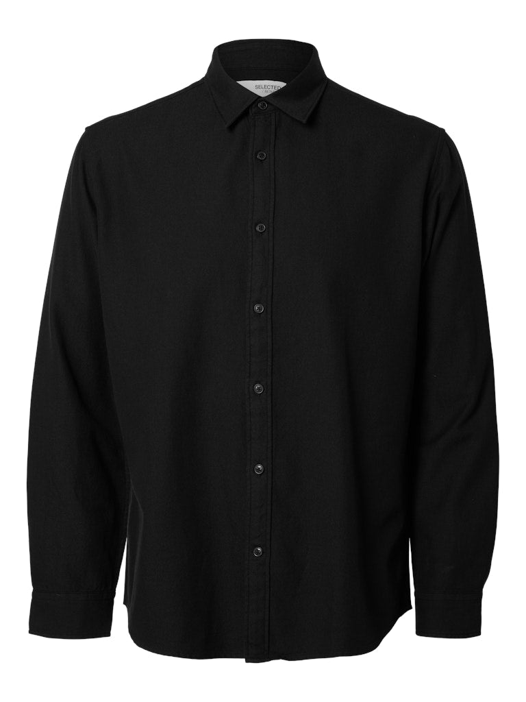 SLHREGNOAH BRUSHED TWIST SHIRT LS N