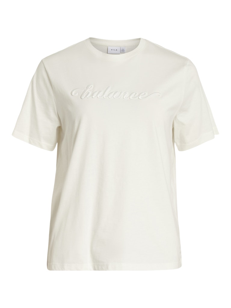 VISYBIL BALANCE EMB O-NECK S/S T-SH