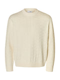 SLHPHILIP LS KNIT RELAXED CREW NECK