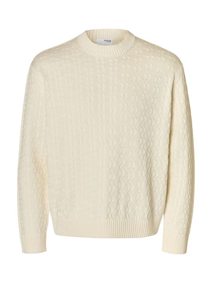 SLHPHILIP LS KNIT RELAXED CREW NECK
