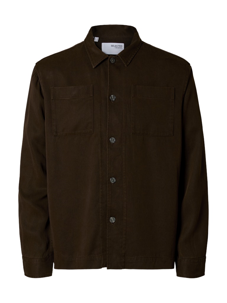 SLHREGMIO TENCEL OVERSHIRT