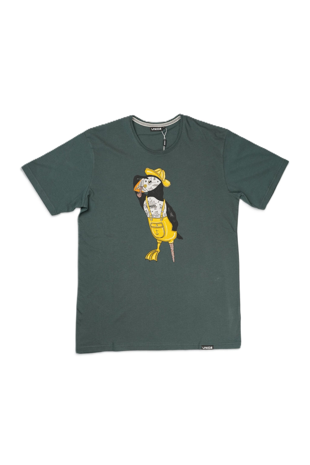 Seaparrot Seaman T-shirt (Green Gab