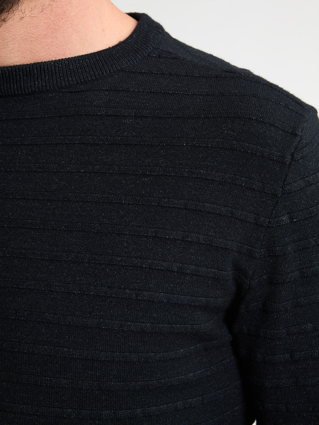 Men Knitwear Round Neck Basic
