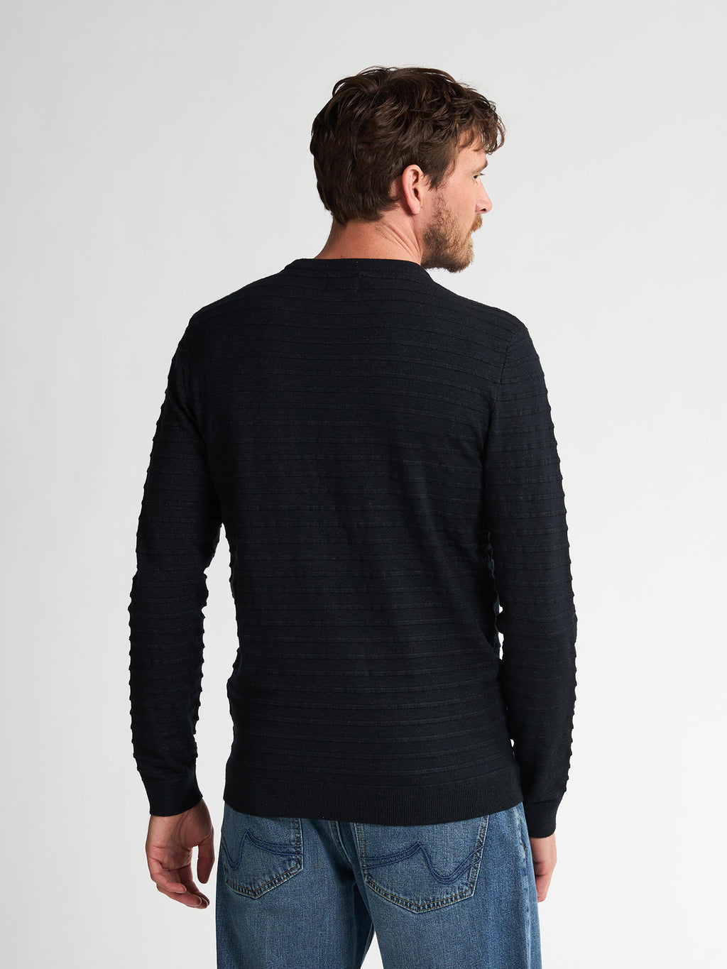Men Knitwear Round Neck Basic