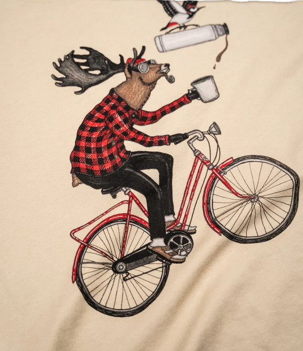Off to Work T-shirt (White Pepper)