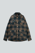Birler Wool Jacket (Morel/Green Gab