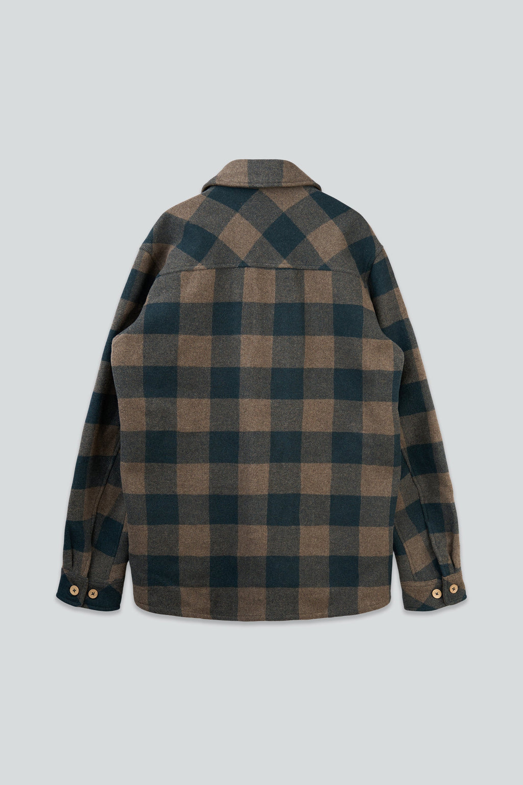 Birler Wool Jacket (Morel/Green Gab
