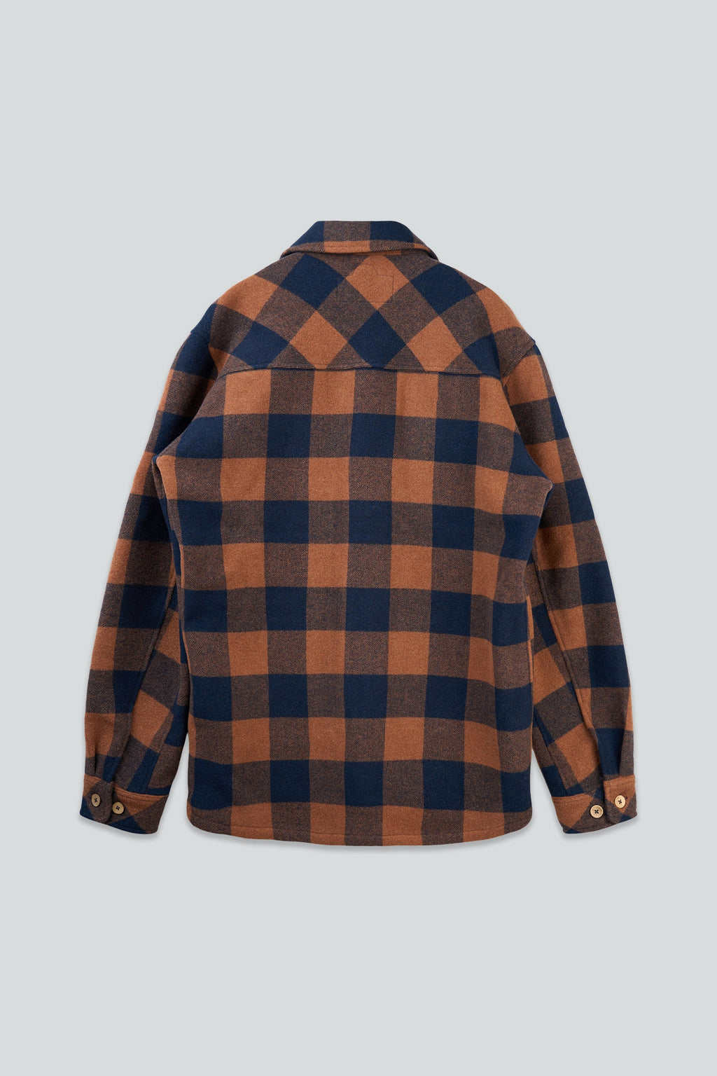 Birler Wool Jacket (Blueberry/Mocha