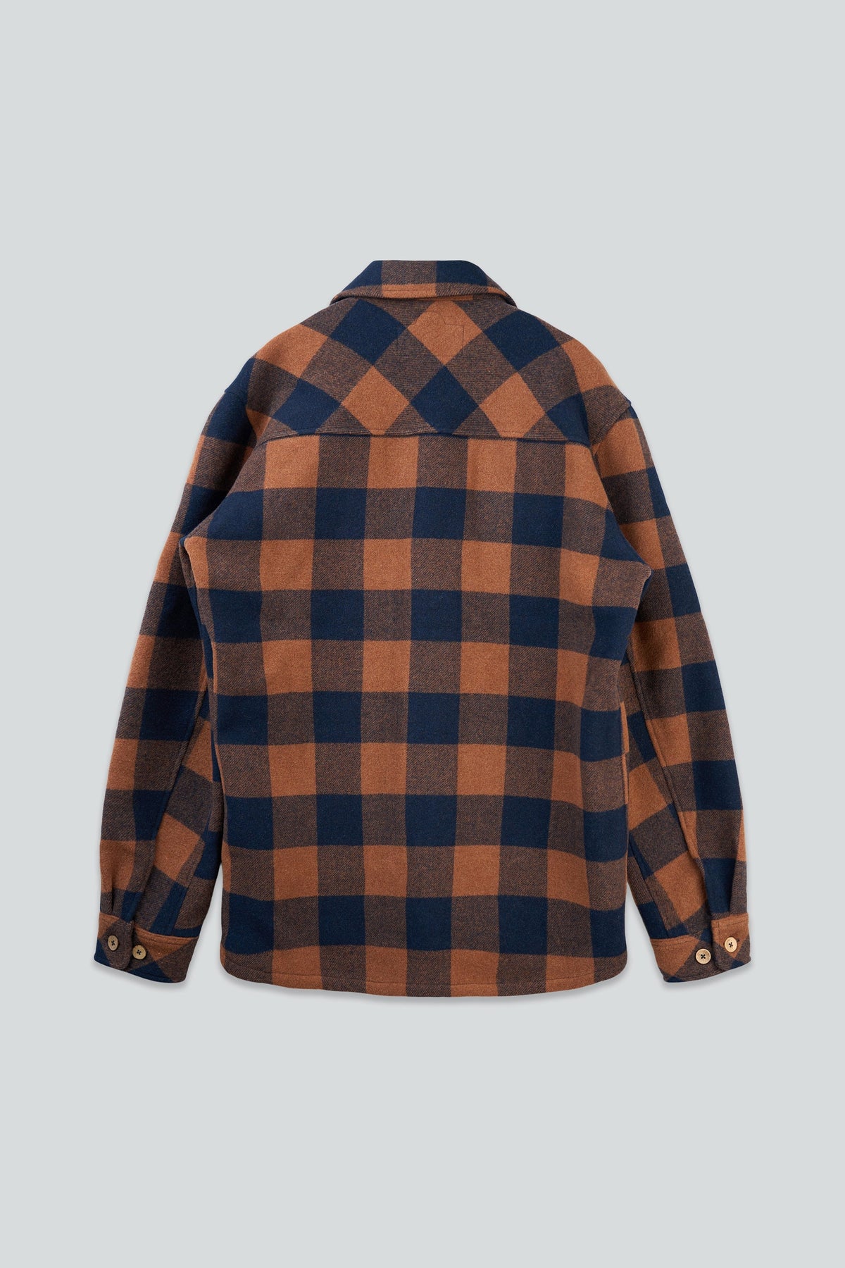 Birler Wool Jacket (Blueberry/Mocha