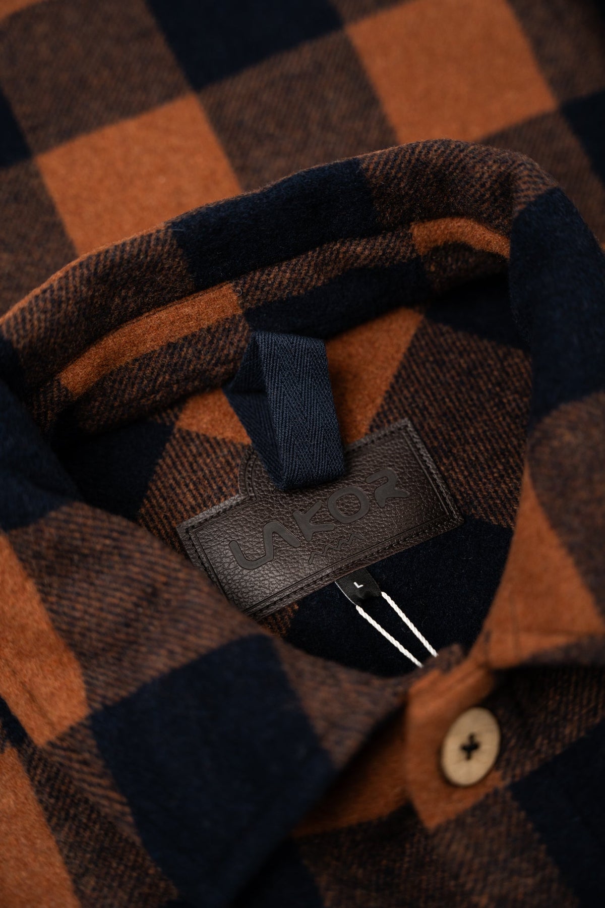 Birler Wool Jacket (Blueberry/Mocha