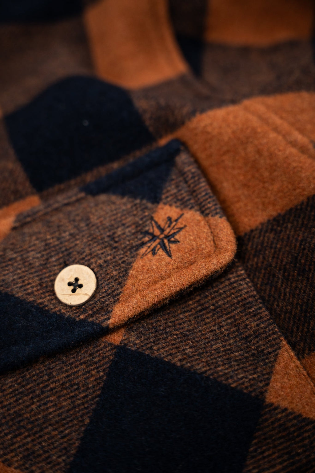 Birler Wool Jacket (Blueberry/Mocha