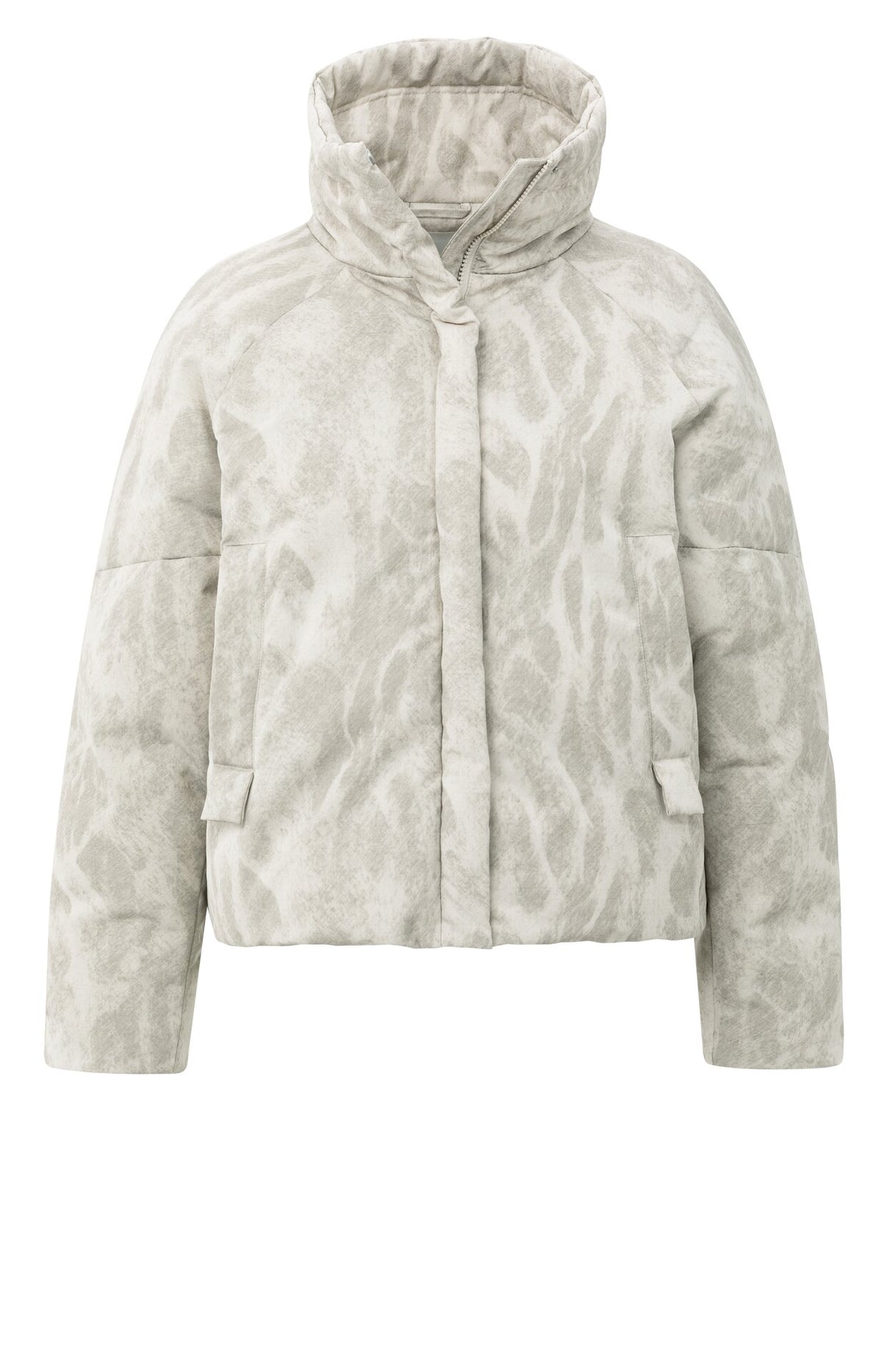 Gepolsterte Jacke mit Muster