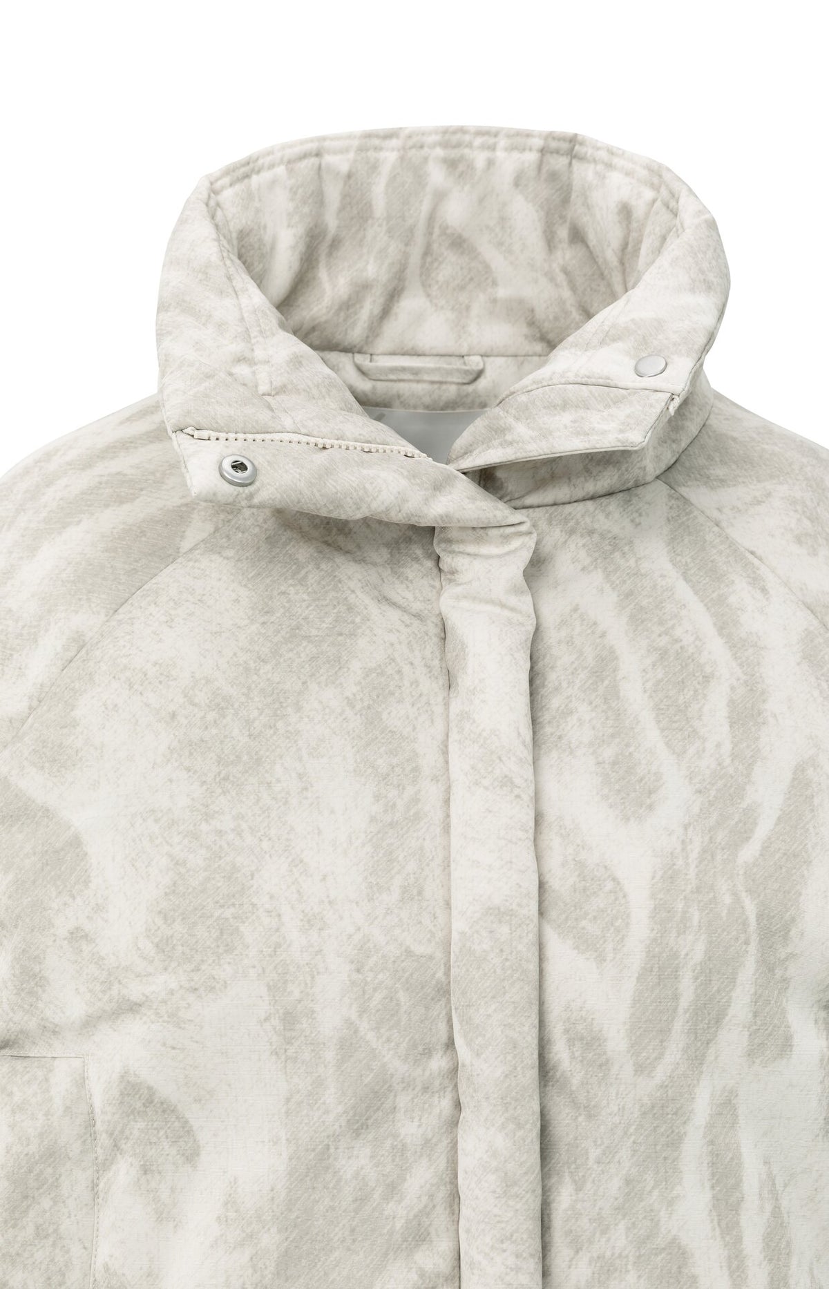 Gepolsterte Jacke mit Muster