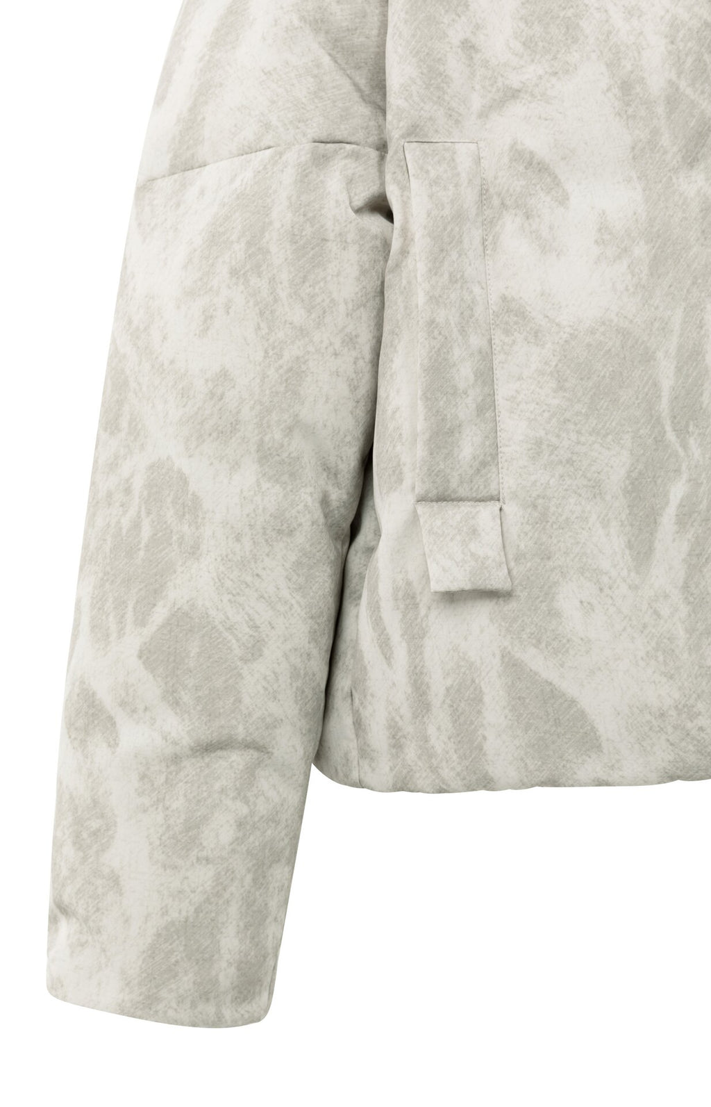 Gepolsterte Jacke mit Muster