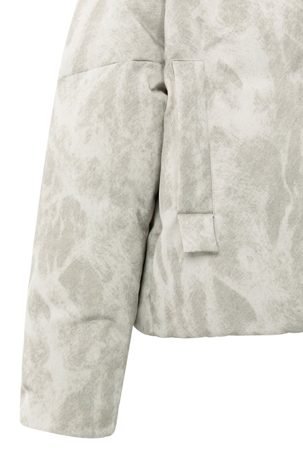 Gepolsterte Jacke mit Muster