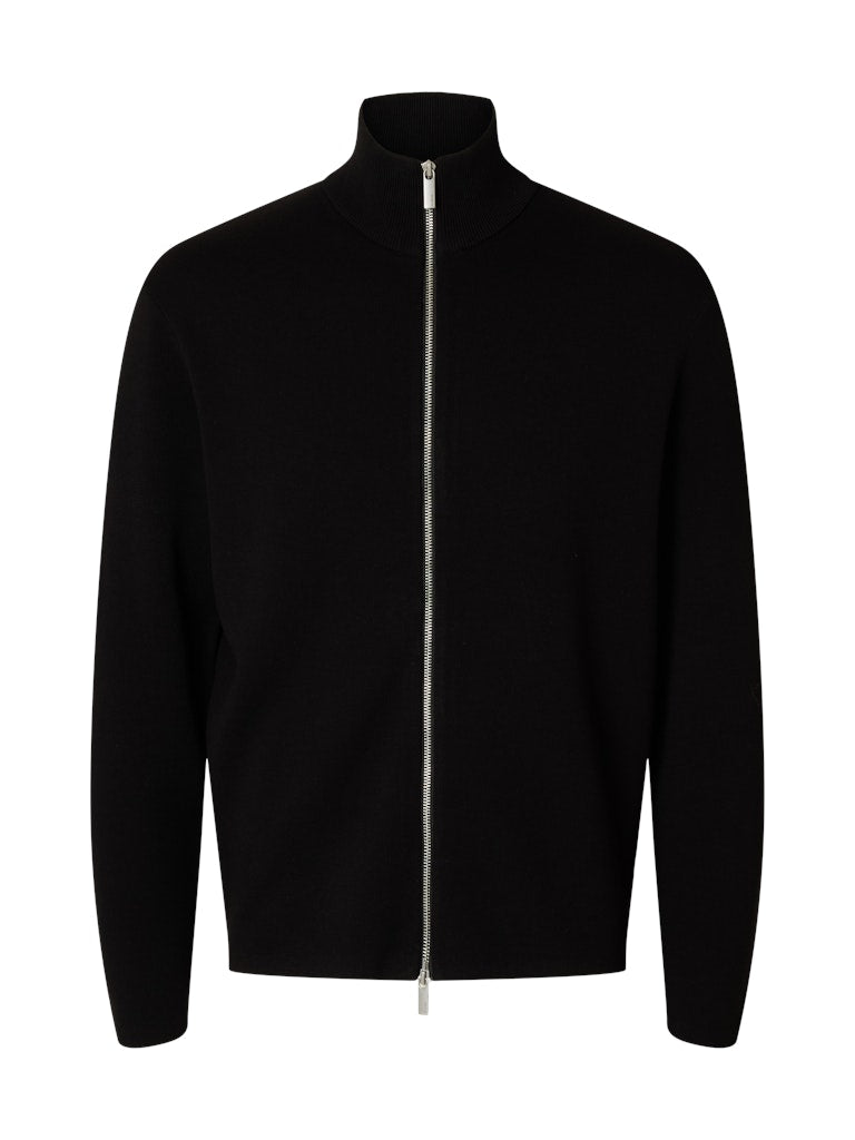 SLMTELLER FN ZIP CARDIGAN NOOS
