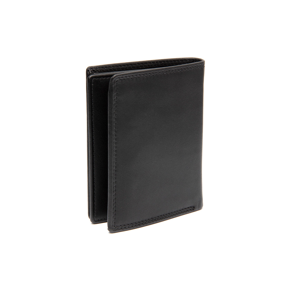 Leder Portemonnaie Schwarz  Vincent