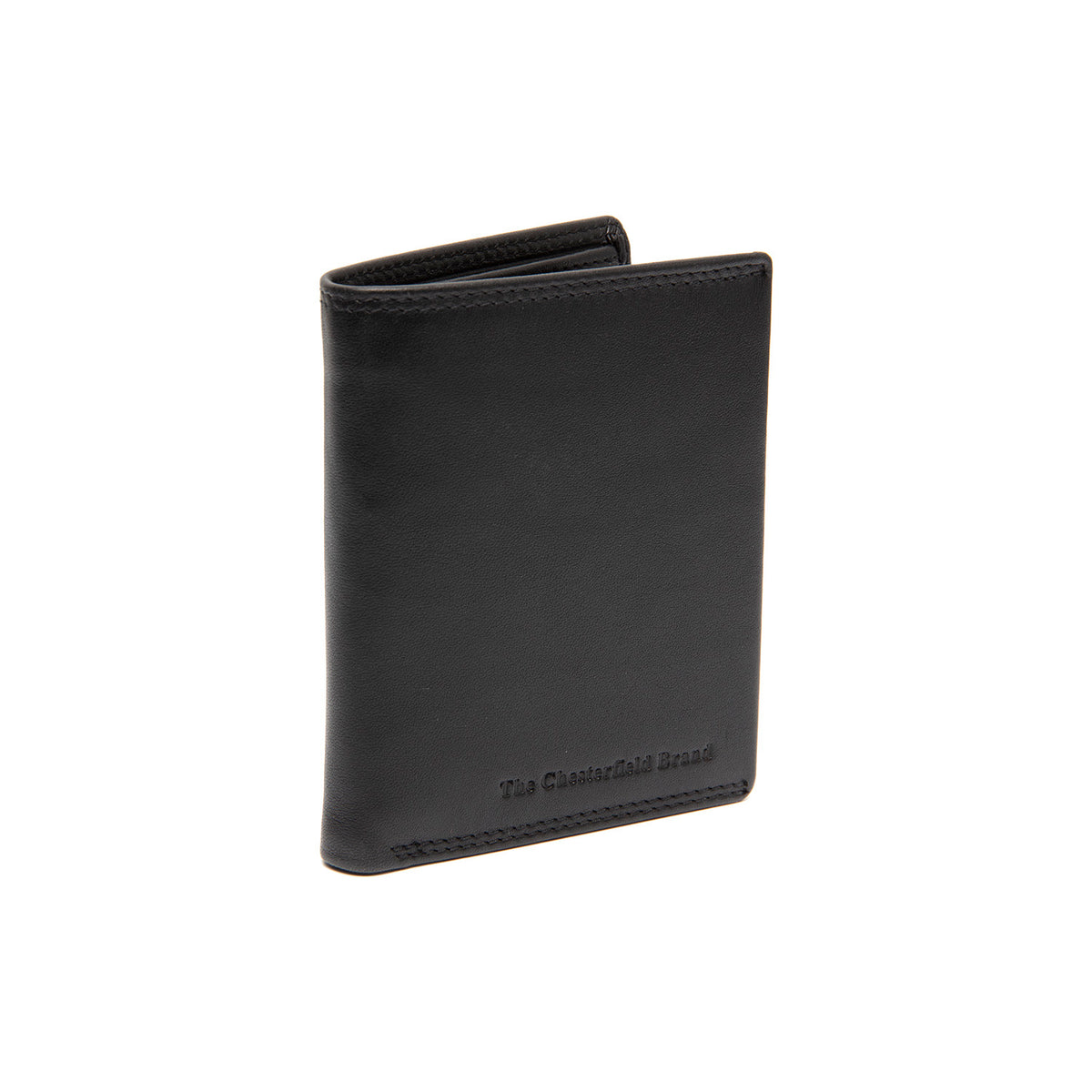 Leder Portemonnaie Schwarz  Vincent