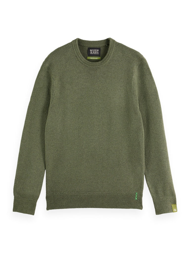 Soft knit regular fit crew neck