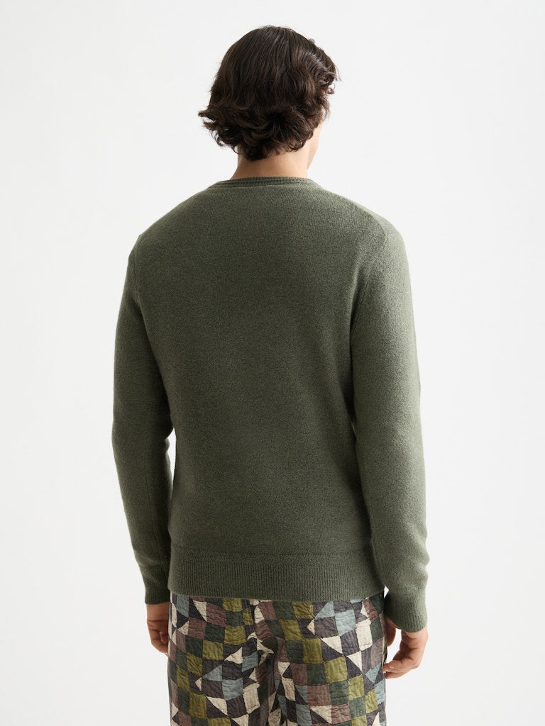 Soft knit regular fit crew neck