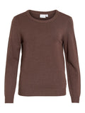 VIRIL O-NECK L/S  KNIT TOP - NOOS