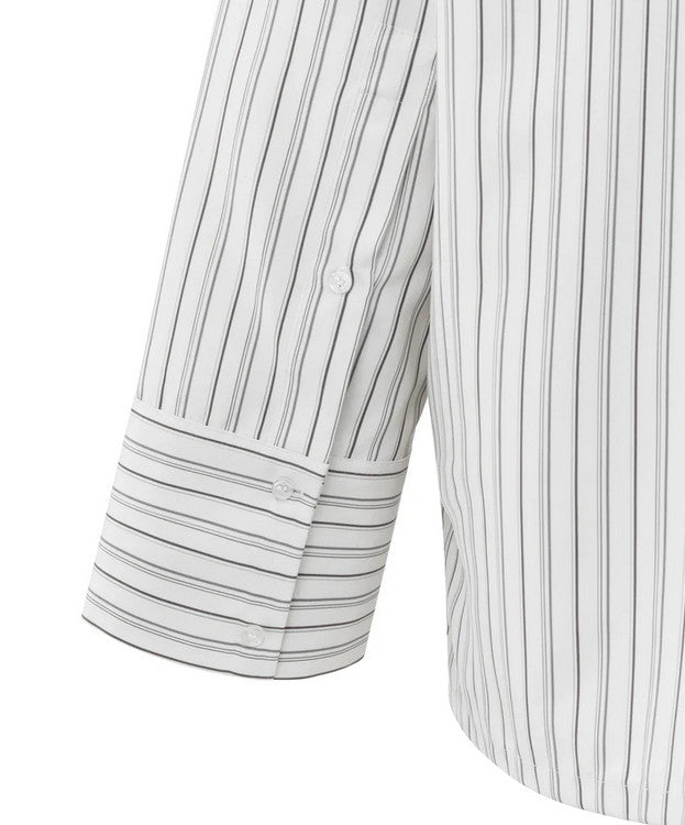 Gestreifte Oversize-Bluse
