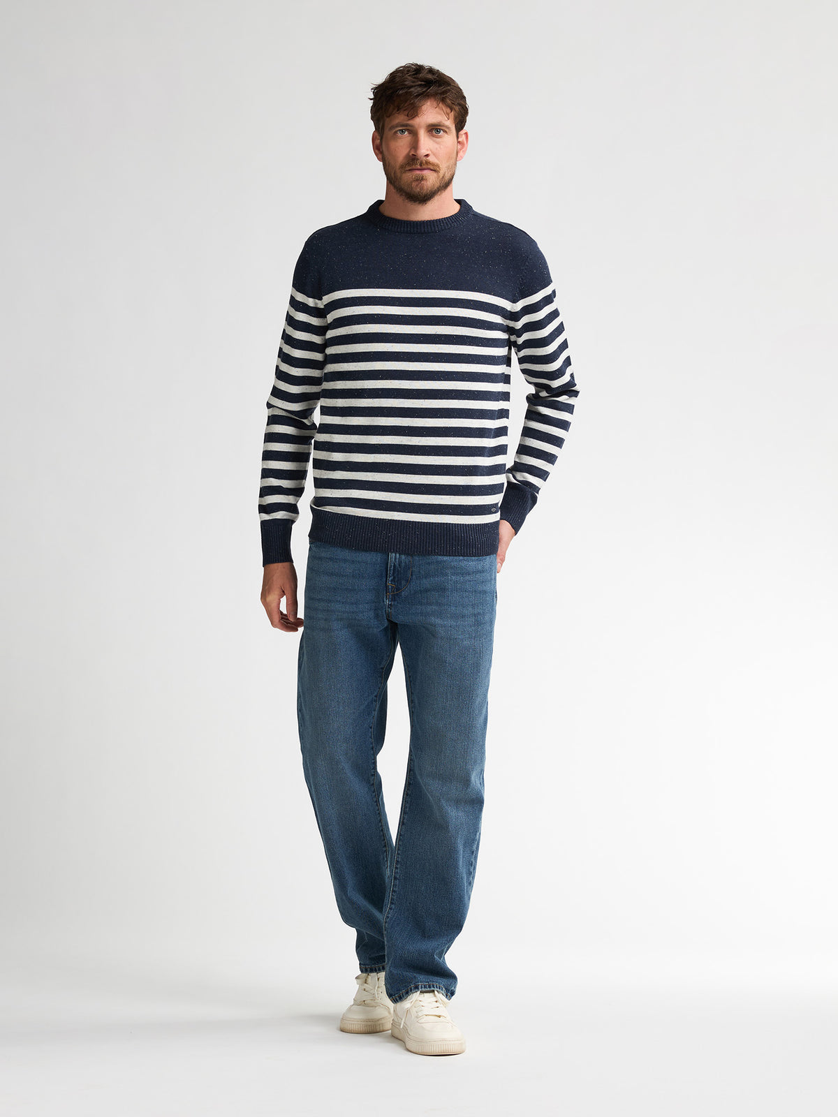 Men Knitwear Round Neck Basic