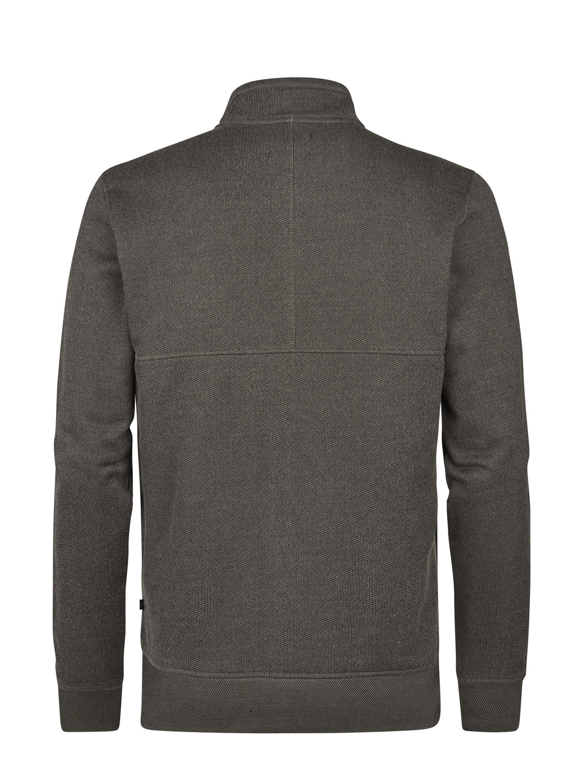 Men Sweater Collar Zip