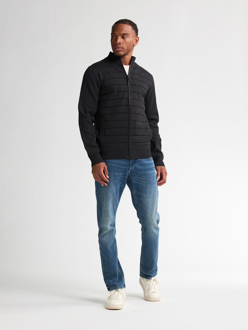 Men Knitwear Collar Cardigan